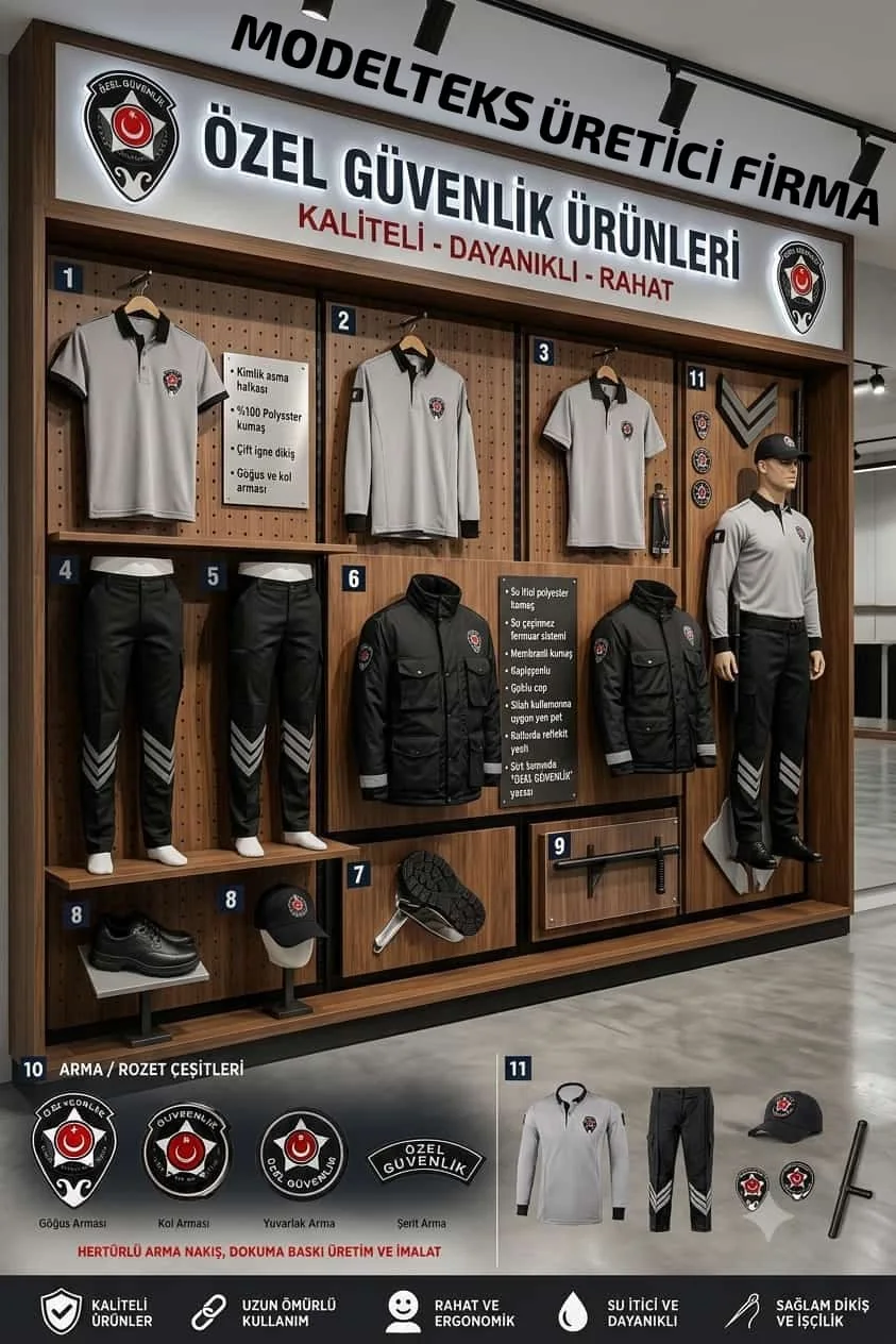 Model Teks mağaza ve üretim